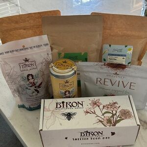 7 piece tea party, spa day